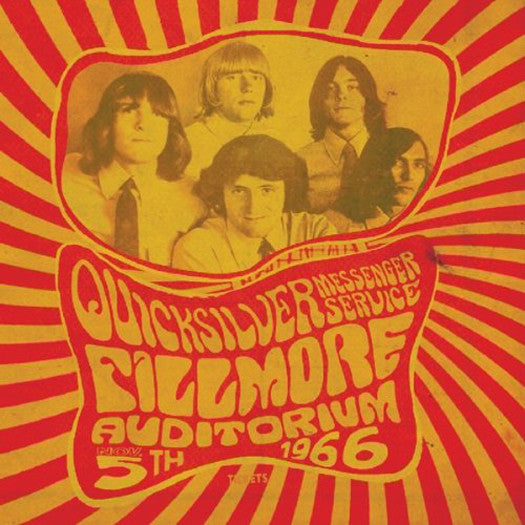 QUICKSILVER MESSENGER SERVICE FILLMORE AUDITORIUM LP VINYL NEW 33RPM