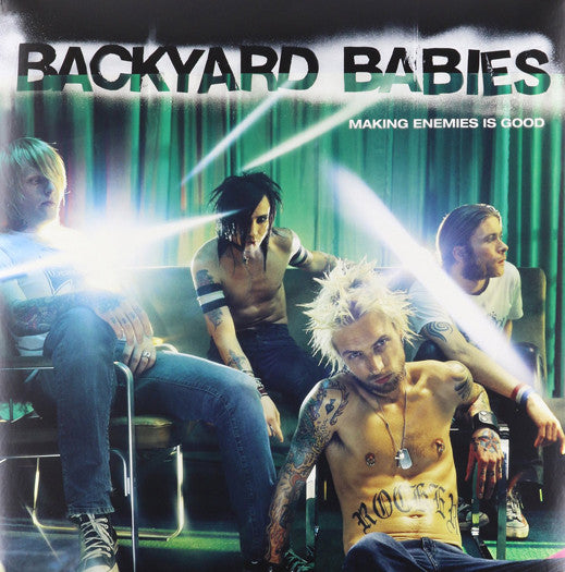 BACKYARD BABIES MAKING ENEMIES IS GOOD LP VINYL NEW (US) 33RPM