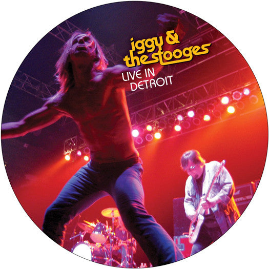 Iggy & The Stooges Live In Detroit Vinyl LP Picture Disc 2013