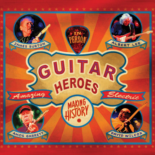 JAMES BURTON GUITAR HEROES LP VINYL AND DOWNLOAD NEW (US) 33RPM