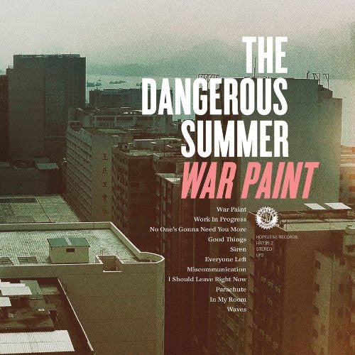 DANGEROUS SUMMER TO WAR PAINT [2011] ALTERNATIVE Vinyl LP