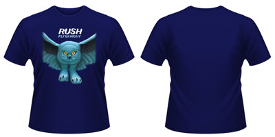 RUSH FLY BY NIGHT LARGE MENS T SHIRT NEW OFFICIAL