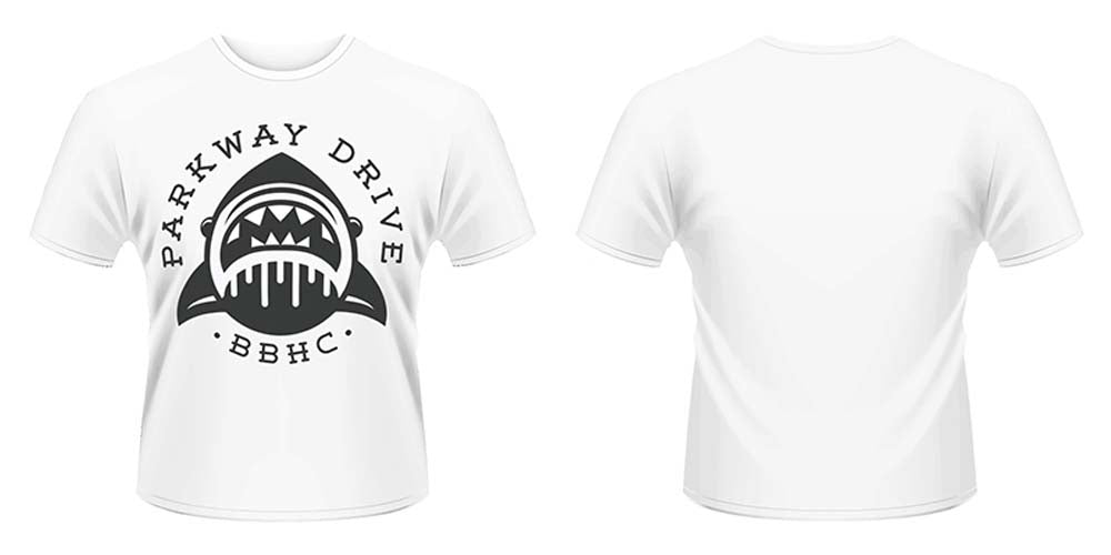 PARKWAY DRIVE SHARK SMALL MENS T SHIRT NEW OFFICIAL