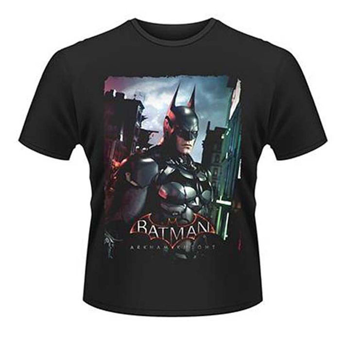 DC ORIGINALS BATMAN ARKHAM KNIGHT MENS SMALL T SHIRT NEW OFFICIAL BLACK