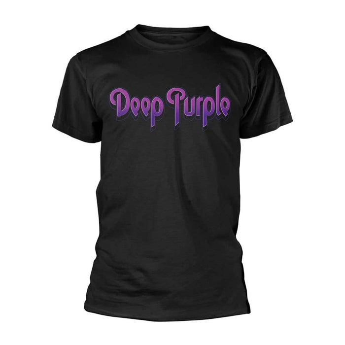 DEEP PURPLE Logo MENS Black X-Large T-Shirt NEW