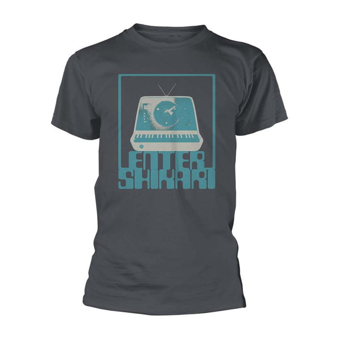 ENTER SHIKARI Synth Square MENS Grey MEDIUM T-Shirt NEW