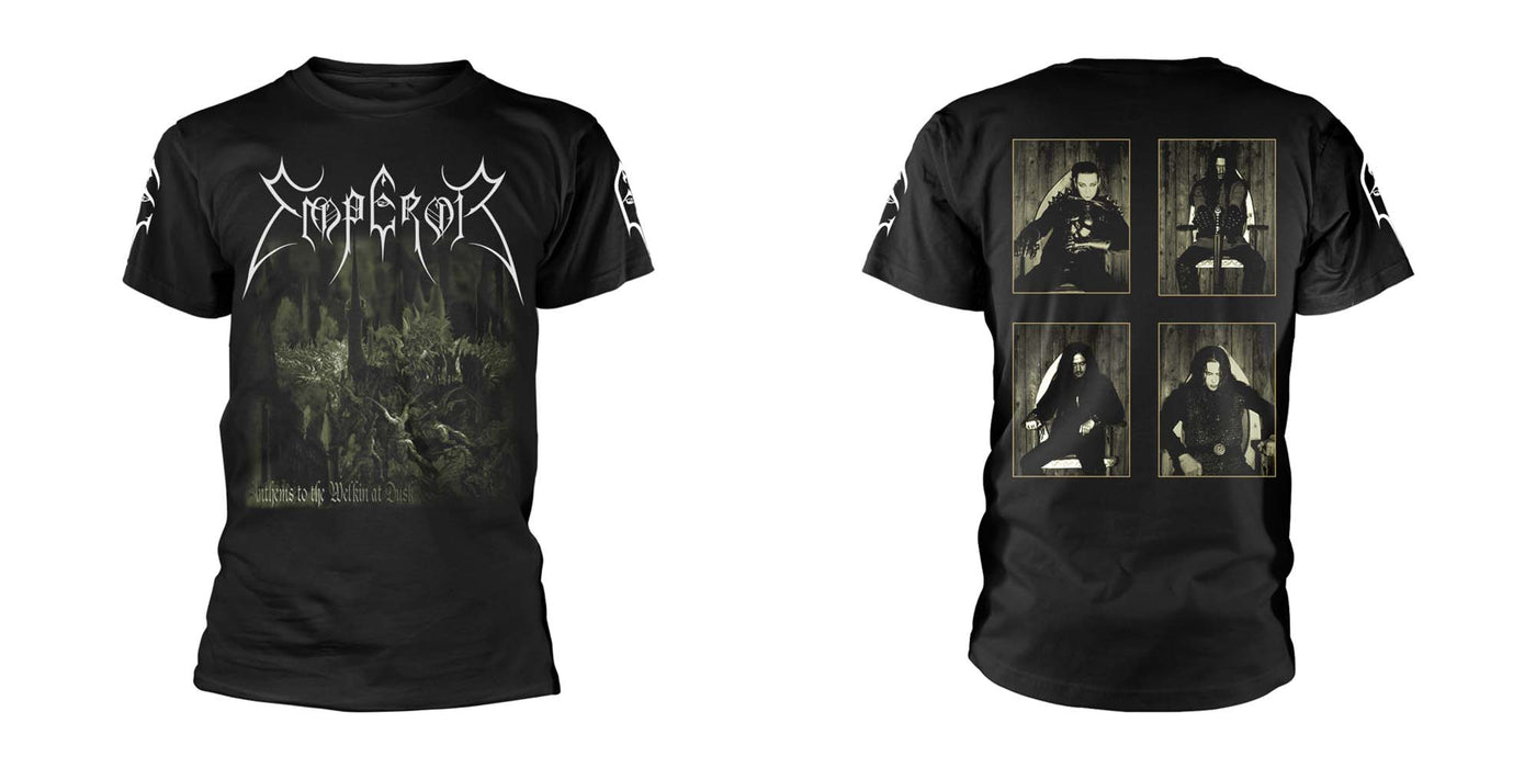 EMPEROR Anthems Sleeves MENS Black LARGE T-Shirt NEW