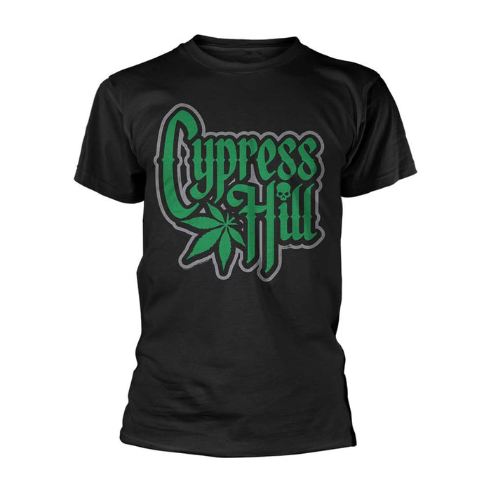 CYPRESS HILL Logo Leaf MENS Black MEDIUM T-Shirt NEW