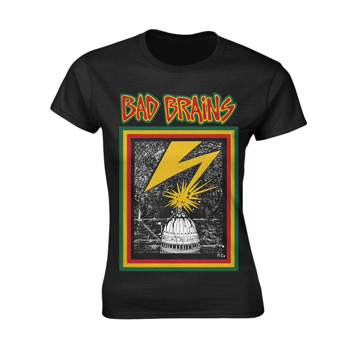 BAD BRAINS Bad Brains WOMENS Black XL T-Shirt NEW