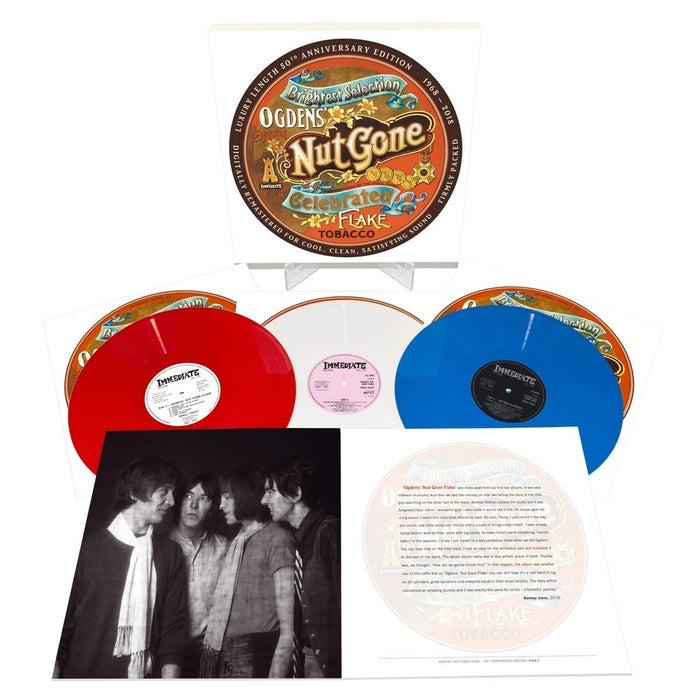 Small Faces - Ogdens Nut Gone Flake Vinyl LP Deluxe Red White & Blue Colour 2018
