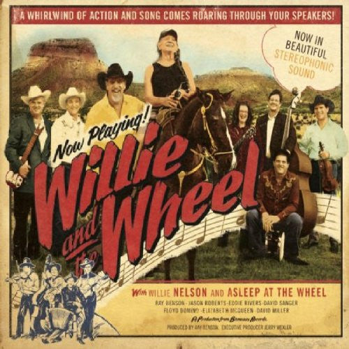 WILLIE NELSON AND ASLEEP AT THE WHEEL WILLIE AND THE WHEEL LP VINYL NEW
