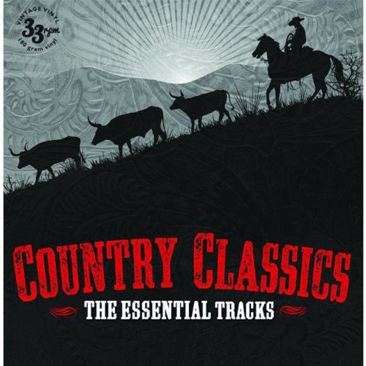 COUNTRY THE ESSENTIAL TRACKS LP VINYL 33RPM NEW 2013