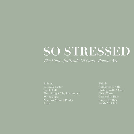 SO STRESSED UNLAWFUL TRADE OF GREGO-ROMAN ART LP VINYL NEW (US) 33RPM