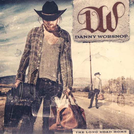 DANNY WORSNOP The Long Road Home LP Vinyl signed  2017