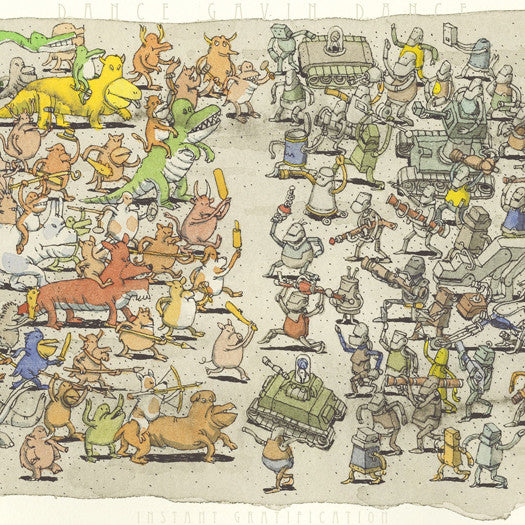 Dance Gavin Dance Instant Gratification LP Vinyl New