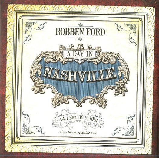 ROBBEN FORD A DAY IN NASHVILLE LP VINYL 33RPM NEW