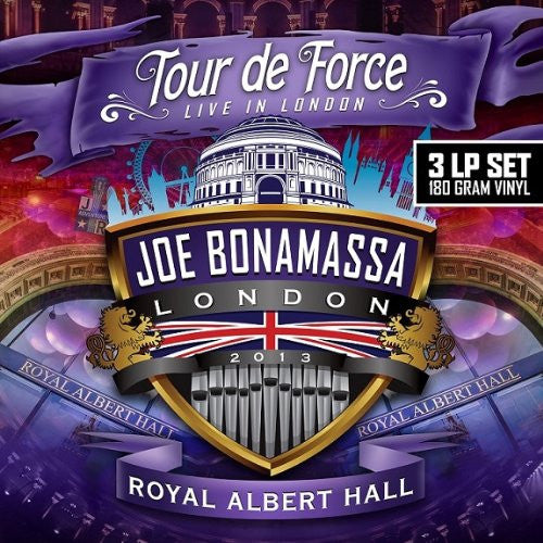 JOE BONAMASSA TOUR DE FORCE ROYAL ALBERT HALL LP VINYL 33RPM NEW