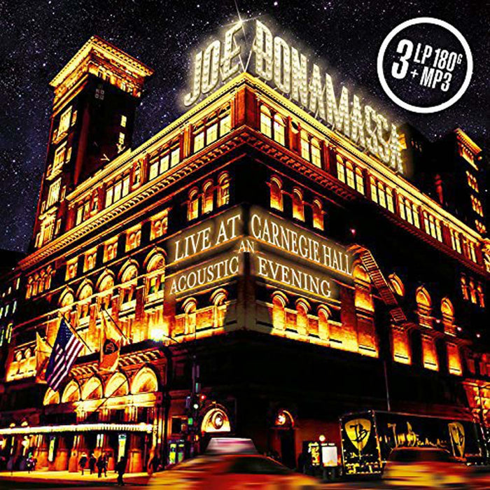 JOE BONAMASSA An Acoustic Evening At Carnegie Hall 3LP Vinyl NEW 2017
