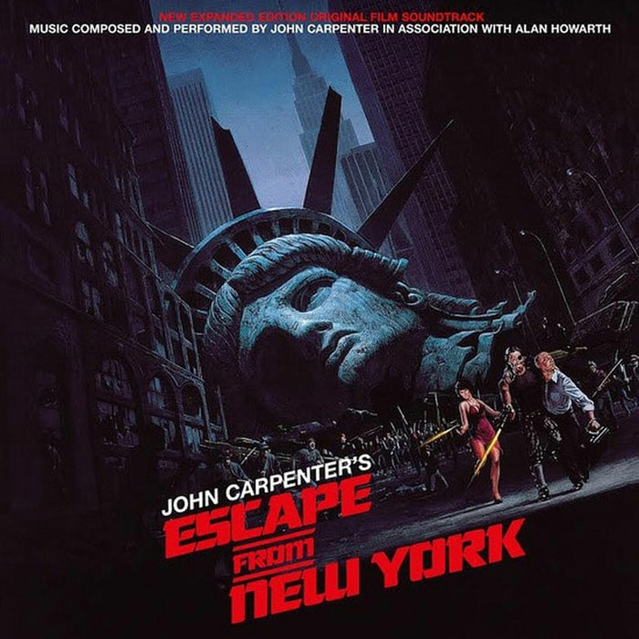 John Carpenter Escape From New York Vinyl LP Transparent Blue Colour 2022