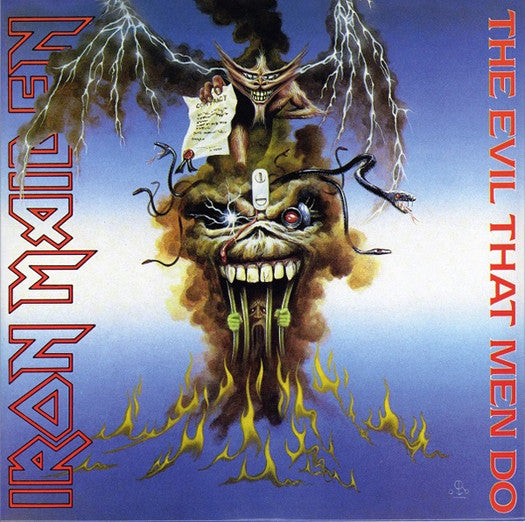 Iron Maiden The Evil That Men Do 7" Vinyl Single 2014