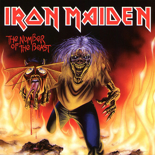Iron Maiden The Number Of The Beast Vinyl 7" Single 2014