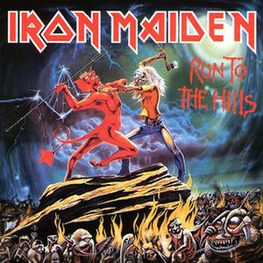IRON MAIDEN RUN TO THE HILLS 7" SINGLE VINYL NEW 2014 REISSUE