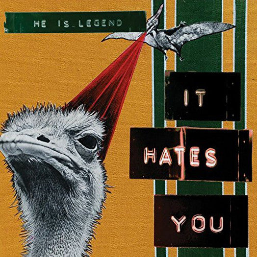HE IS LEGEND IT HATES YOU LP VINYL NEW (US) 33RPM