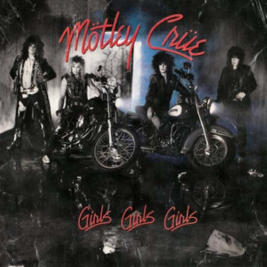 Motley Crue Girls, Girls, Girls Vinyl LP Translucent Red Colour 2016