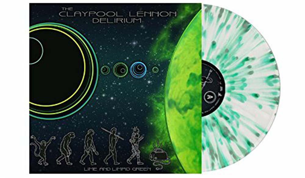 PLAYPOOL LENNON DELIRIUM Lime Limpid Green EP Vinyl NEW Ltd