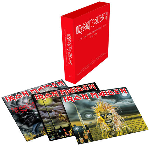 IRON MAIDEN COMPLETE ALBUMS COLLECTION 1980-1988 LP VINYL NEW (US) 33RPM