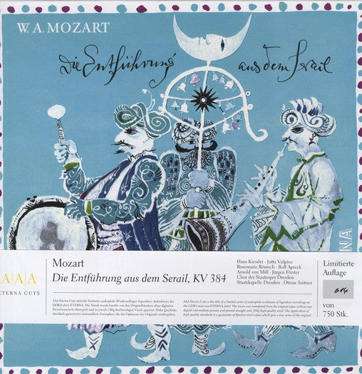 DRESDEN MOZART DIE ENTFUHRUNG AUS DEM SERAIL TRIPLE LP VINYL NEW 33RPM