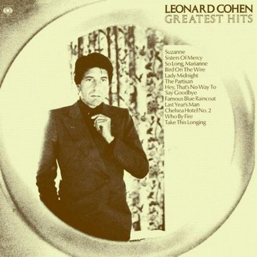 LEONARD COHEN GREATEST HITS LP VINYL 33RPM NEW