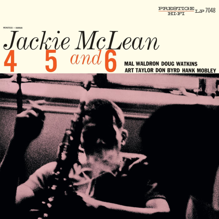 JACKIE MCLEAN 4 5 AND 6 LP VINYL 33RPM NEW