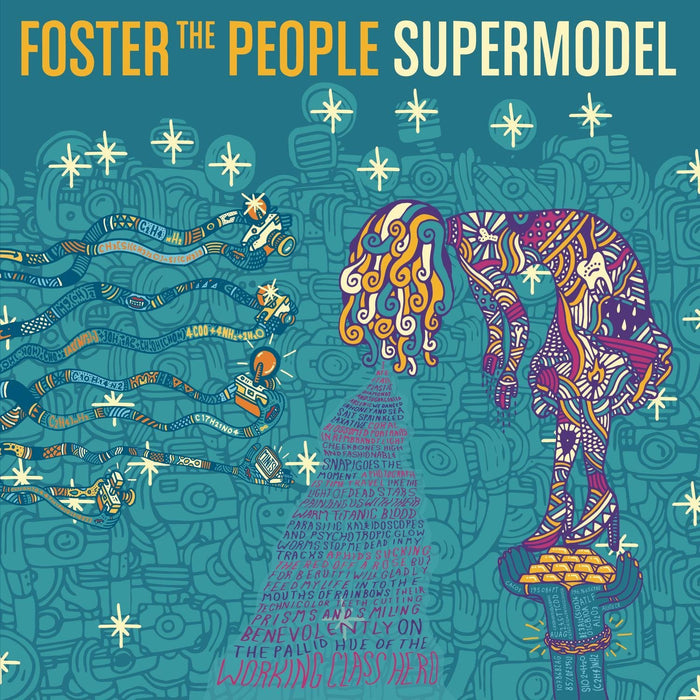 FOSTER THE PEOPLE SUPERMODEL LP VINYL 33RPM NEW