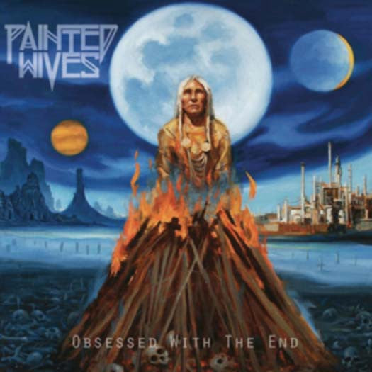 PAINTED WIVES OBSESSED WITH THE END LP VINYL NEW
