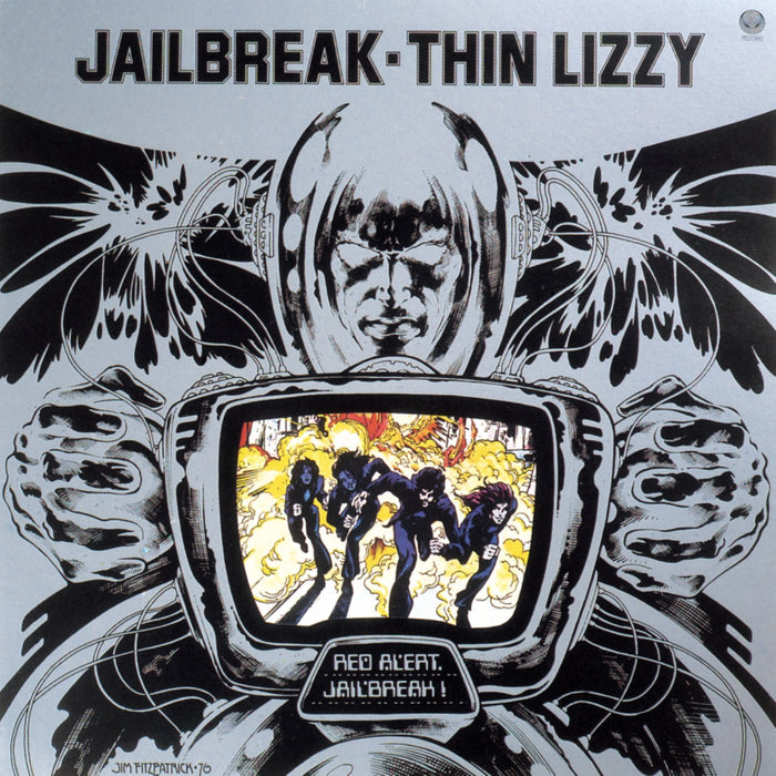 Thin Lizzy - Jailbreak Vinyl LP Limited Silver Colour 2019