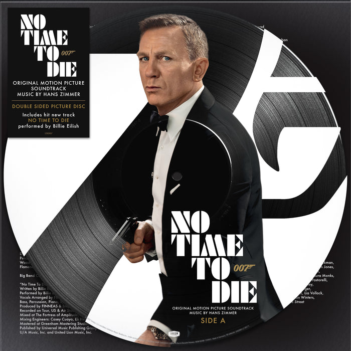 No Time To Die (OST) James Bond Hans Zimmer Vinyl LP Limited Picture Disc 2021