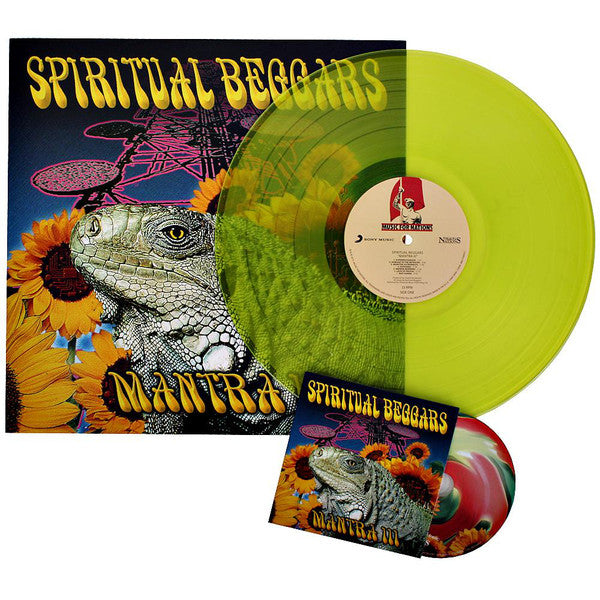 Spiritual Beggars Mantra III LP Yellow Vinyl + CD New 2015