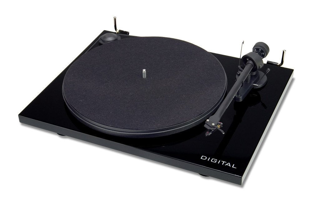 PRO-JECT ESSENTIAL 2 DIGITAL TURNTABLE PIANO BLACK NEW BOXED PROJECT