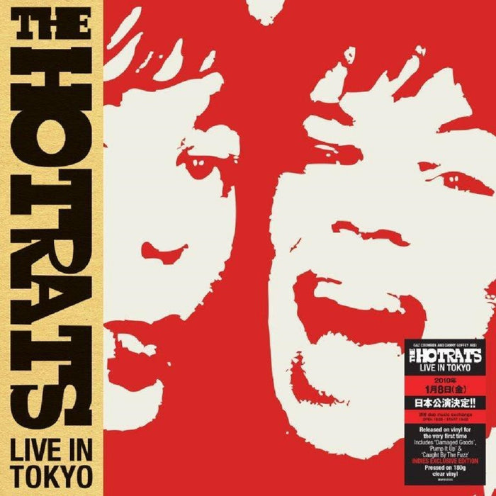 The Hotrats Live In Tokyo Vinyl LP 2021