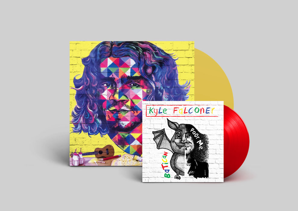 Kyle Falconer No Thank You VINYL LP & Poor Me 7" Single Coloured Vinyl Bundle