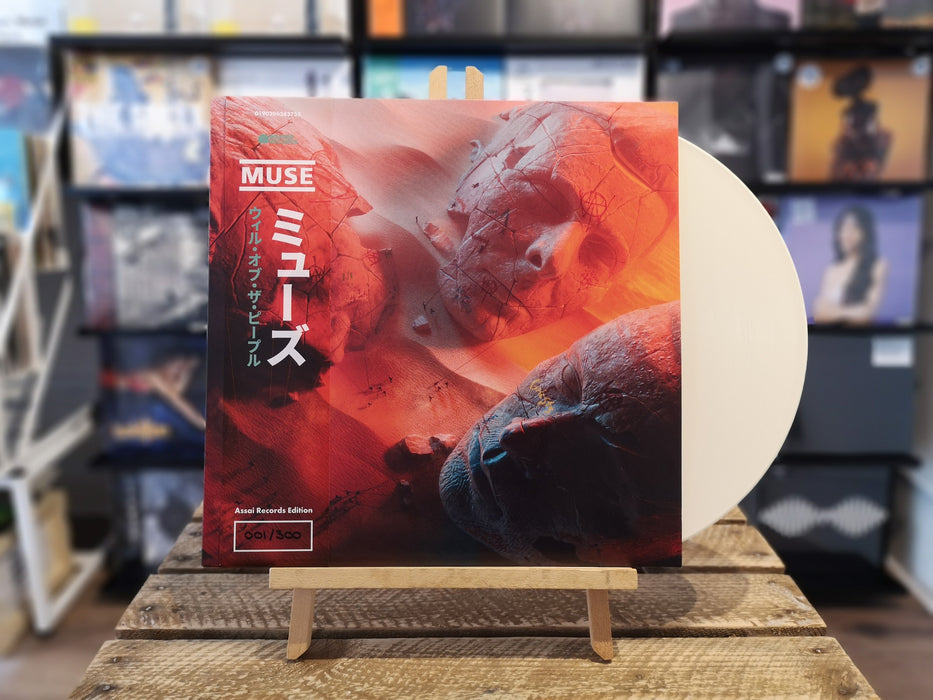 Muse Will Of The People Vinyl LP Cream White Colour Assai Obi Edition 2022