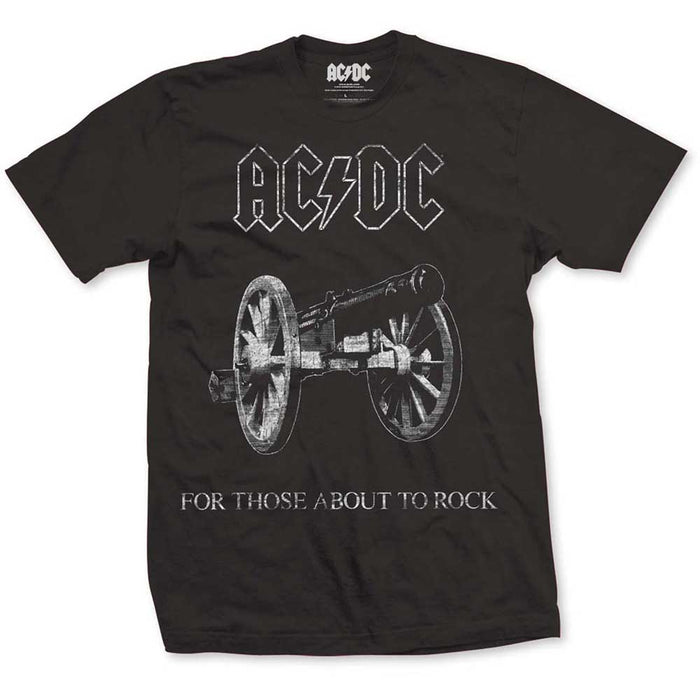 AC/DC About to Rock Black X-Large T-Shirt
