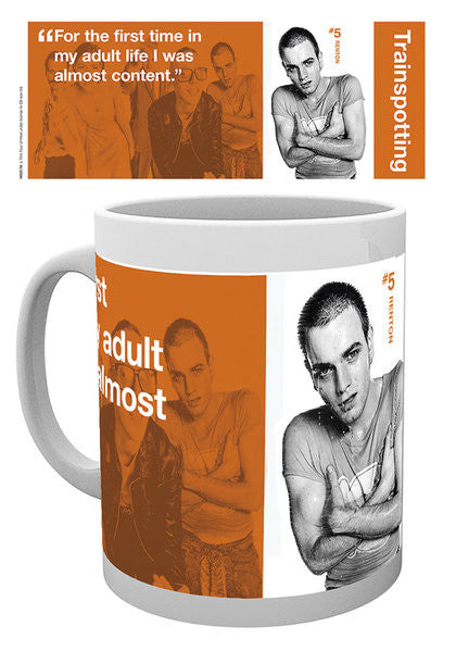 TRAINSPOTTING BOXED MUG RENTON