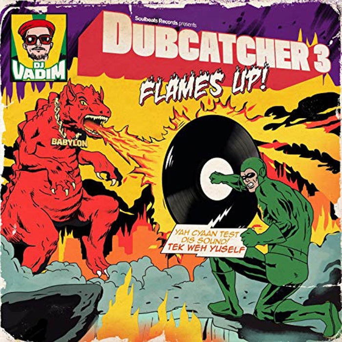 DJ Vadim Dubcatcher 3 Flames Up Double Vinyl LP New 2018