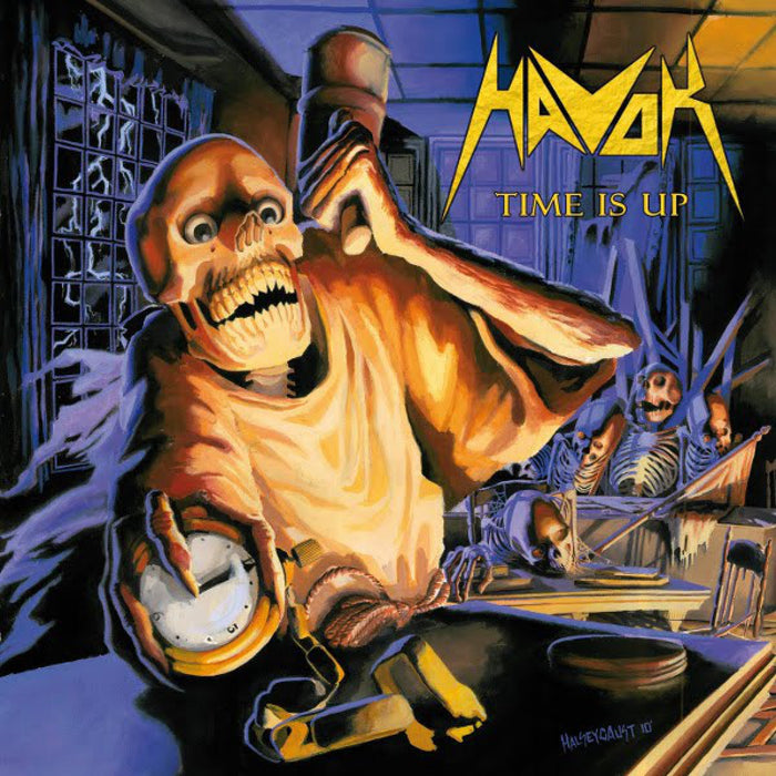 Havok - Time Is Up Vinyl LP Limited Yellow Swirl 2020