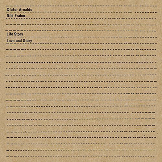OLAFUR ARNALDS & NILS FRAHM LIFE STORY LOVE AND GLORY VINYL SINGLE NEW