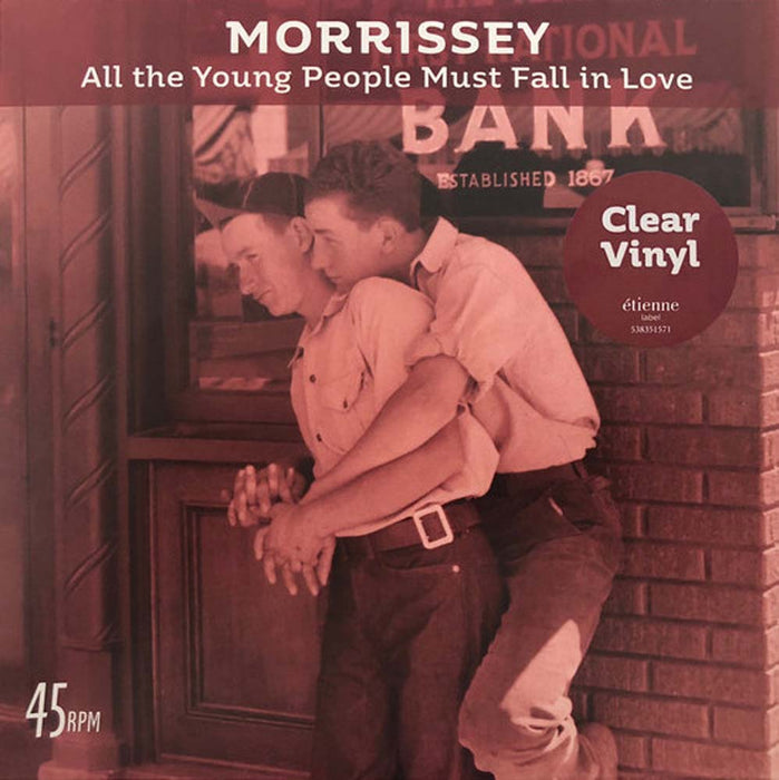Morrissey All The Young People Must Fall In Love 7" Vinyl Single 2018