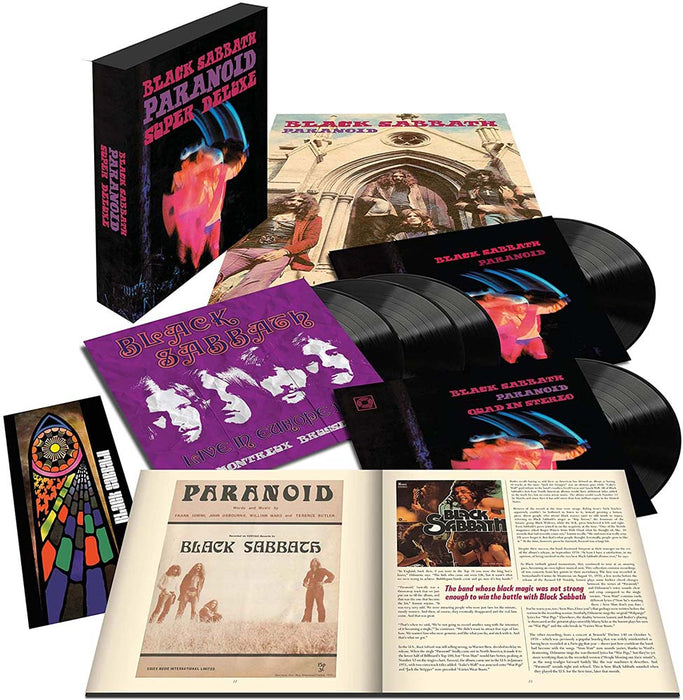 Black Sabbath - Paranoid Vinyl LP 50Th Ann Boxset 2020
