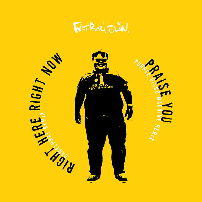 Fatboy Slim Praise You/Right Here Right Now Remixes Vinyl 12" Single RSD June 2022